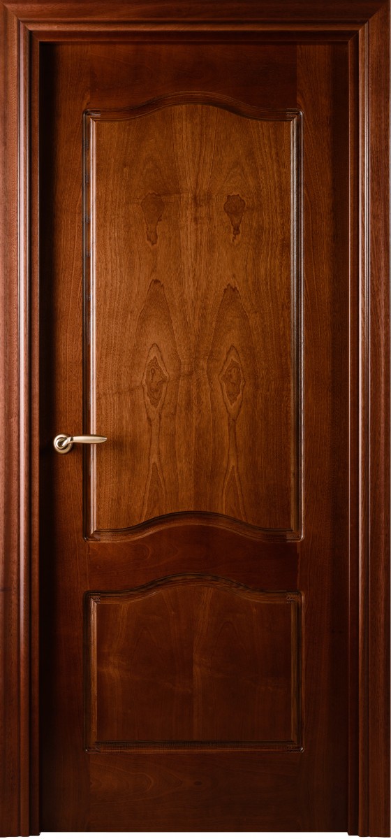 Двери миланский орех: фото в интерьере